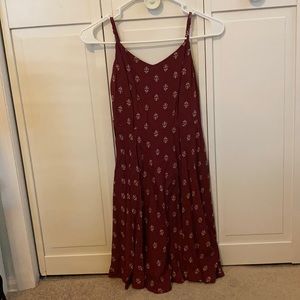 Maroon Dress